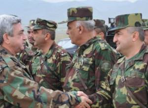 Serzh Sargsyan is still in Nagorno-Karabakh