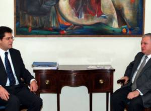 Met with Janez Lenarcic