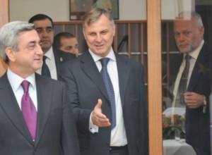 A working dinner with the Europeans