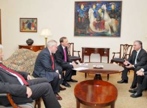 Meeting lasted an hour