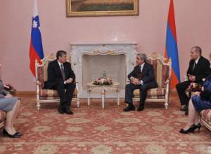 President of Slovenia left