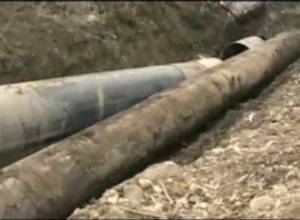 Water tube broke down