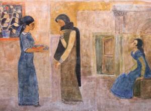 Minas Avetisyan’s frescos moved to RA government building