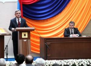 Karen Karapetyan swears in as Yerevan Mayor