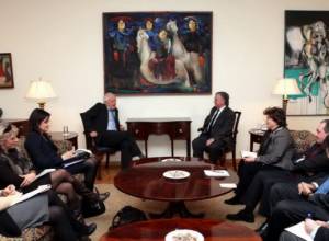 Minister Nalbandian receives CoE Commissioner for Human Rights