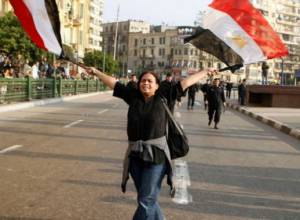 Welcomed the revolt in Egypt