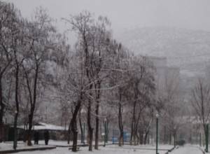 Snowing in Syunik too