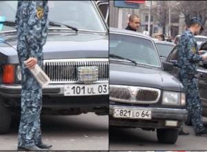 HAK activists distribute flyers in Yerevan streets