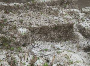 Walnut-sized hail in Syunik Marz