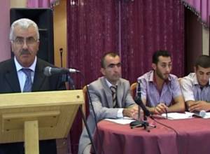 Levon Ter-Petrosyan meeting Democratic Motherland activists