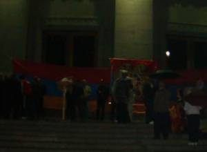 Police demand leaving