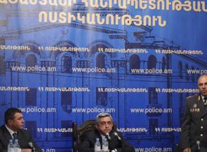 Serzh Sargsyan introduces new police chief