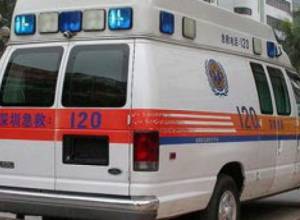 Girl hit by car in Yerevan