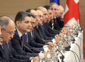 Armenia signs Protocol with Georgia