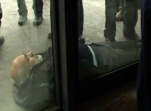 Vardges Gaspary was forced to lie down