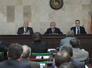 Serzh Sargsyan visits YSU