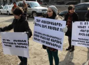 Heated action at Mashtots Avenue
