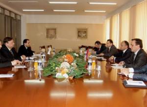 Seyran Ohanyan, Andrey Sorokin discuss expansion of cooperation