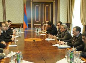 Serzh Sargsyan receives Andrey Kovachev
