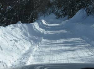 Snowed in
