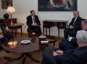 Armenian FM, OSCE mmediators discuss Karabakh issue
