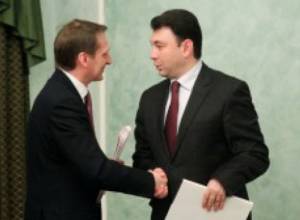 Sharmazanov meets Narishkin