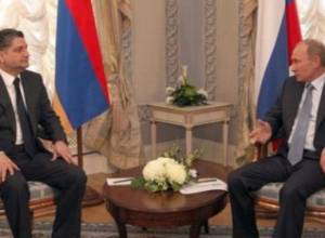 Putin thanks Armenian Prime Minister for congratulations