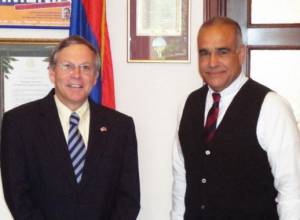 Raffi Hovannisian receives US Ambassador
