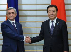 Serzh Sargsyan expressed condolences to Japanese Premier
