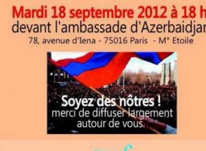 French Armenians preparing for Aliyev's arrival