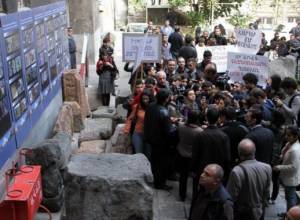 NGO protests transportation of monuments