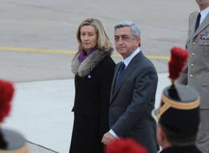 Serzh Sargsyan, Francois Holland to meet Monday