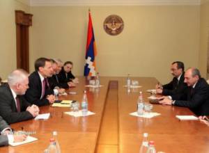 Co-chairs in Stepanakert