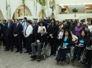 Exhibition of disabled persons opens in Yerevan Municipality
