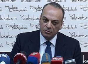 Arman Melikyan meets voters at barber’s shop