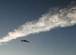 Meteor causes panic in Russia