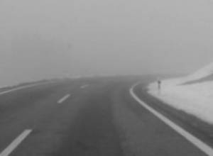 There are icy roads in Armenia