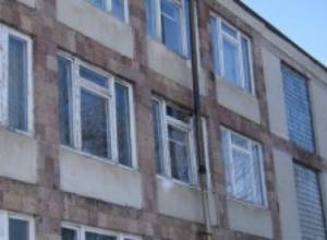 Poor, half-destroyed schools