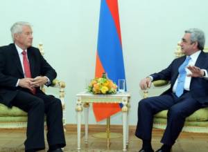 Serzh Sargsyan receives CoE Secretary General