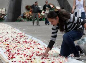 Memorial flowers given a second life