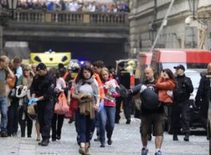 At least 40 injured in powerful blast in Prague