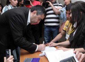Rustamyan has voted for change of power