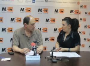 A rest lounge behind the polling-booth