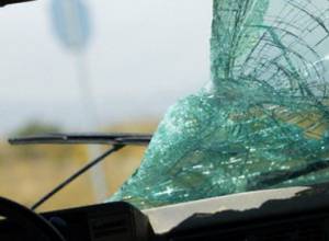 Road accident in Komitas Avenue