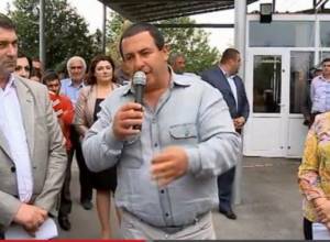 Gagik Tsarukyan visits hail-stricken community