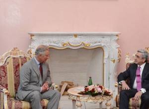 Serzh Sargsyan receives visiting Prince of Wales