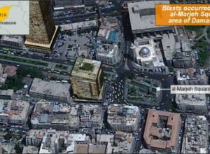 Twin bombs kill 14 in Syrian capital