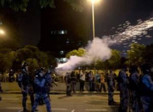 Brazil protests intensify, president calls emergency meeting