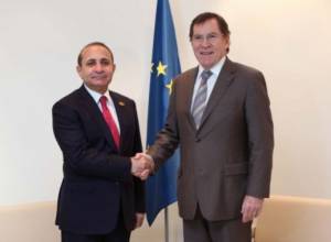Armenia Parliament Speaker holds meetings in Strasbourg