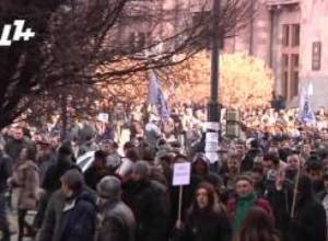 Բազմամարդ երթ Երեւանում